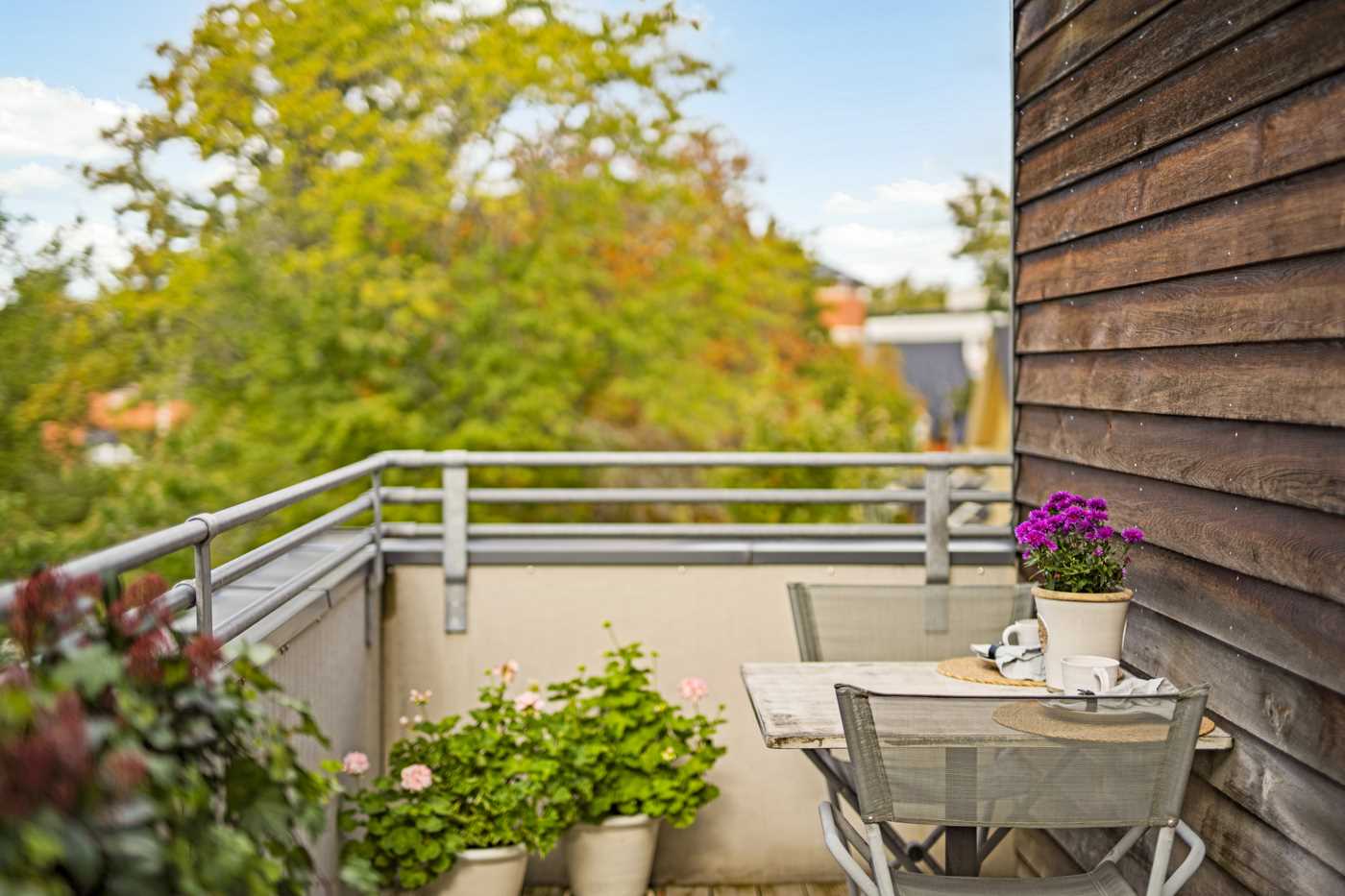 Terrass på entréplan