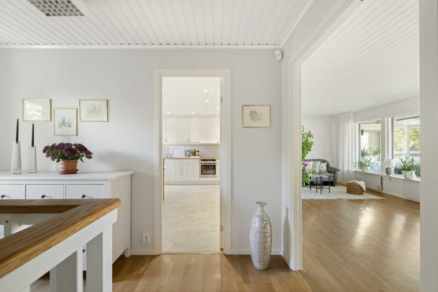 Det övre planets hall i vinkel