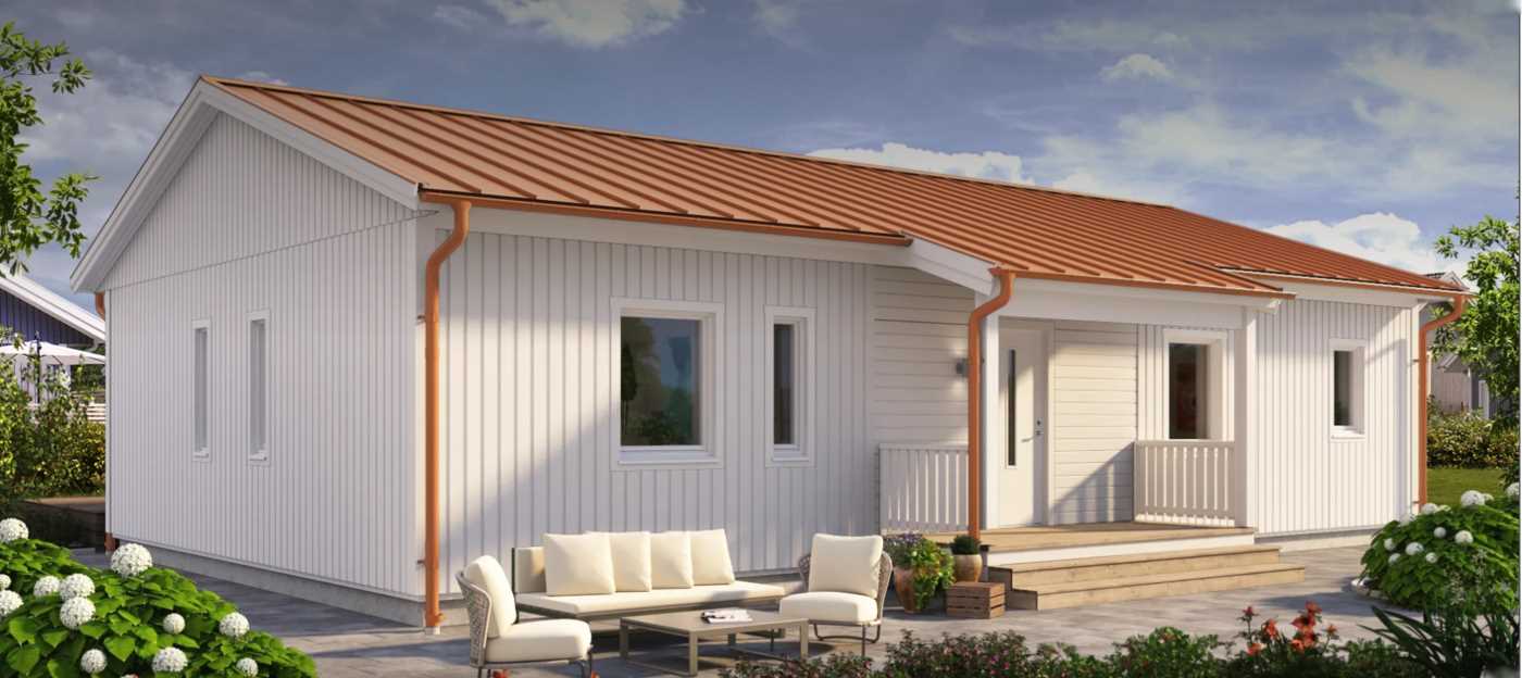 Renderad bild förslag hus