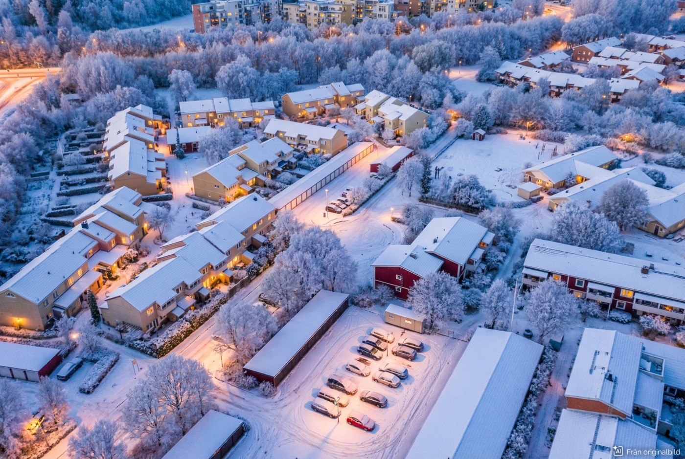 Drönarbild AI redigerad