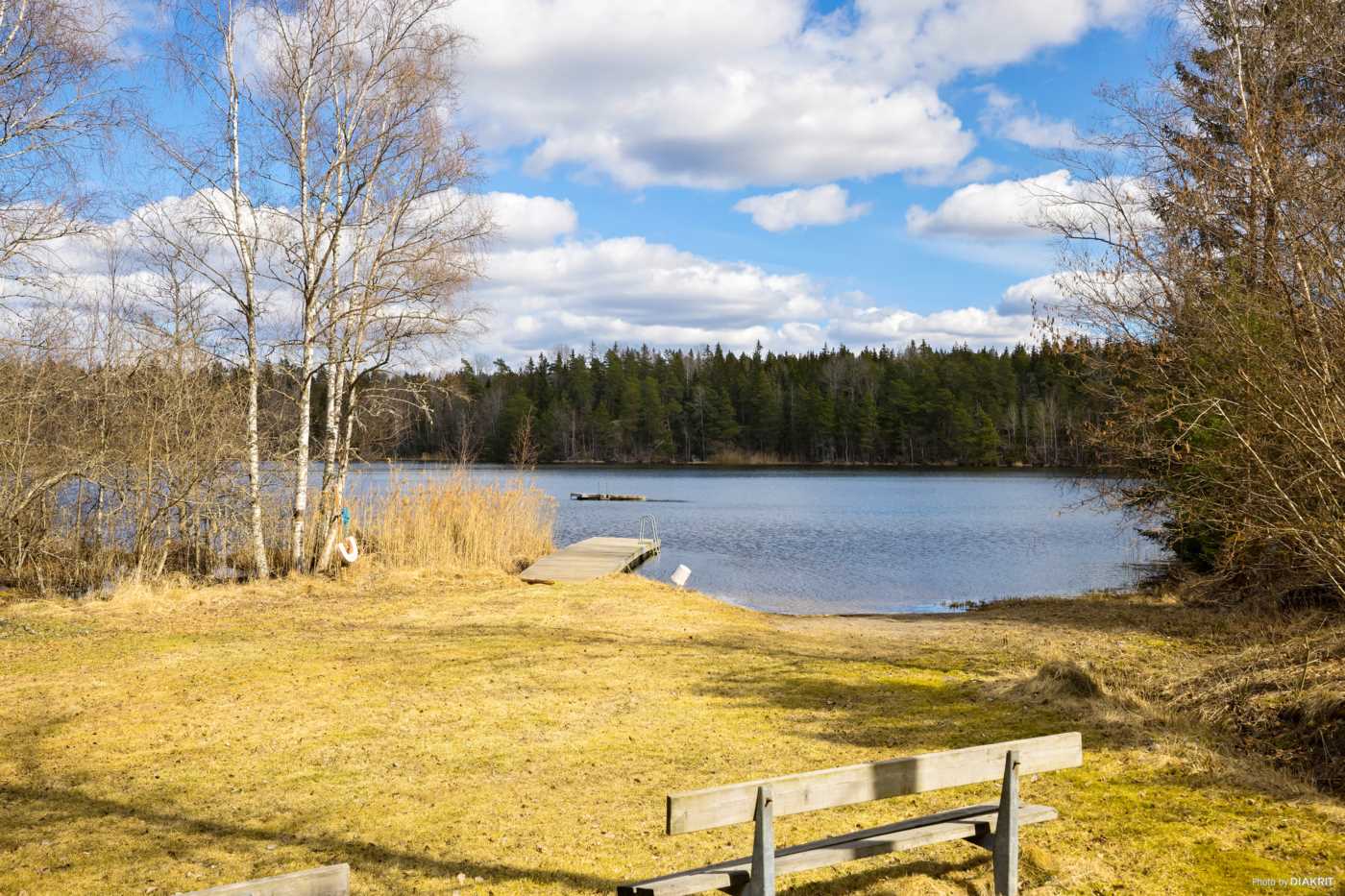 Badplatsen i Edasjön