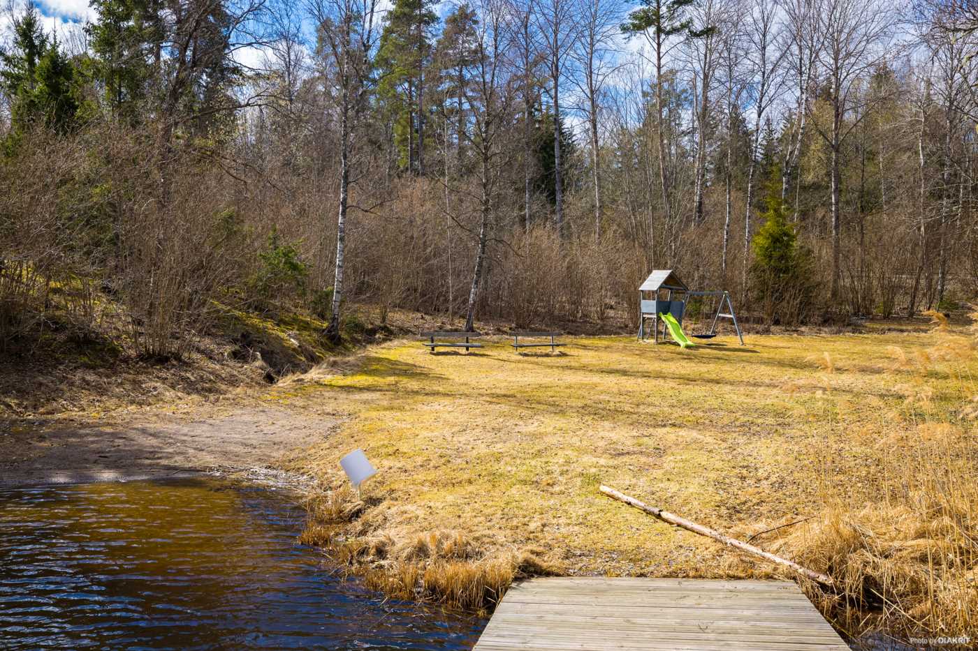 Badplatsen i Edasjön