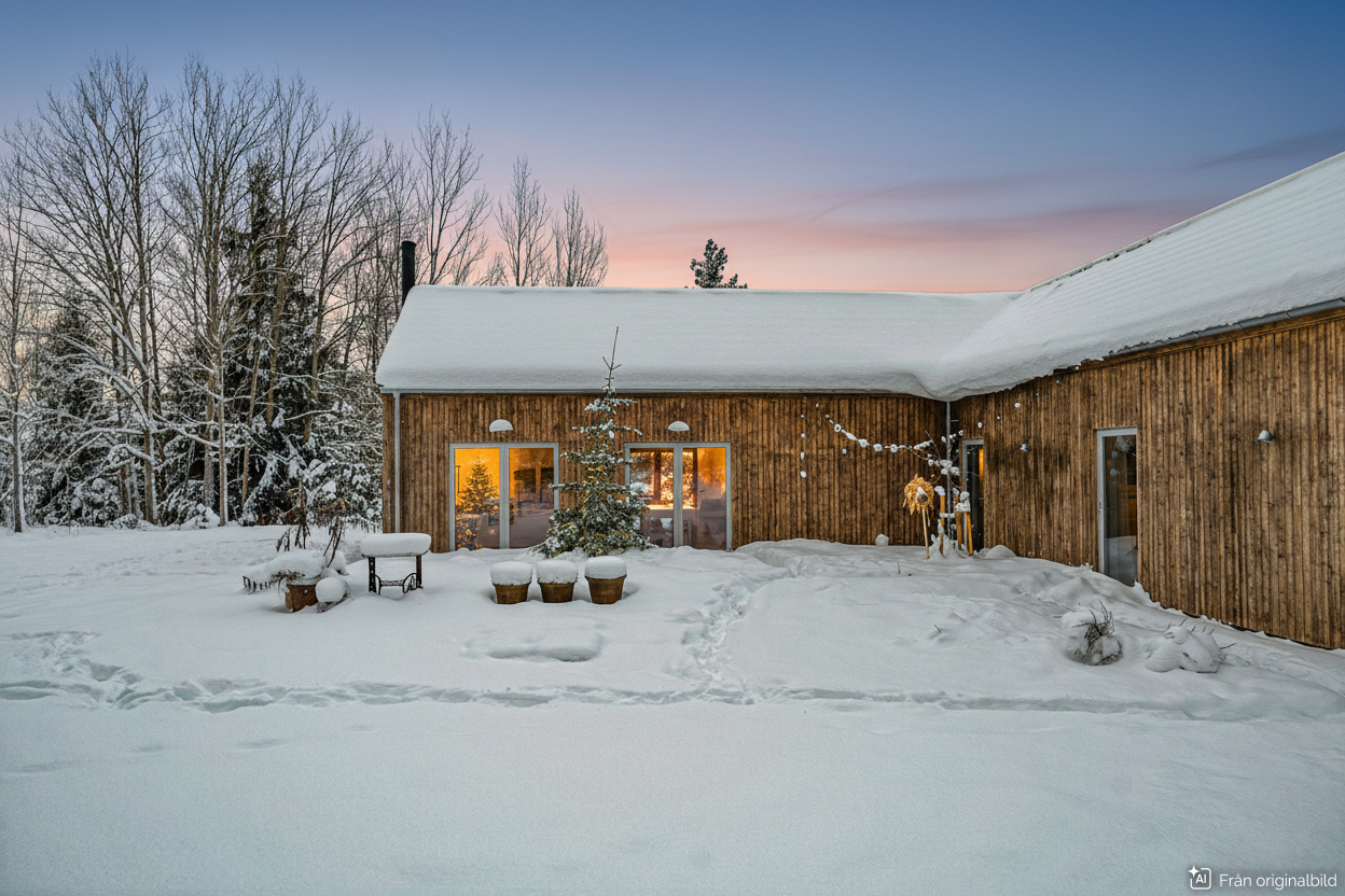  Uteplats i betong i fint läge