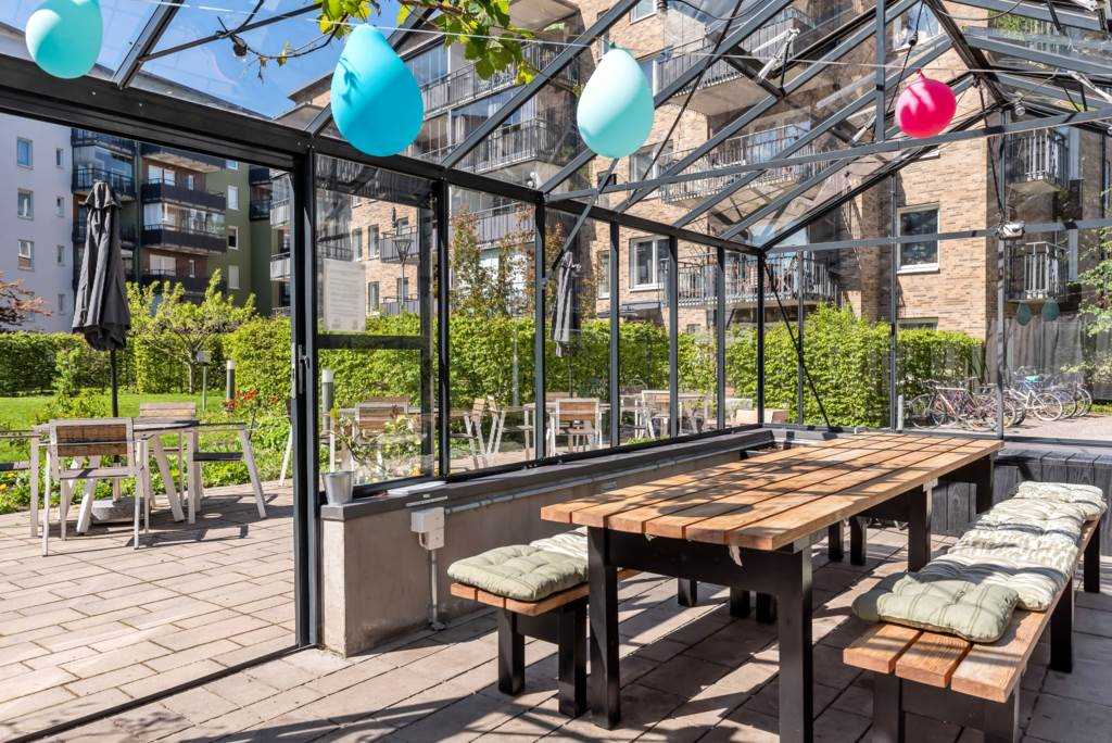 Bokningsbart växthus