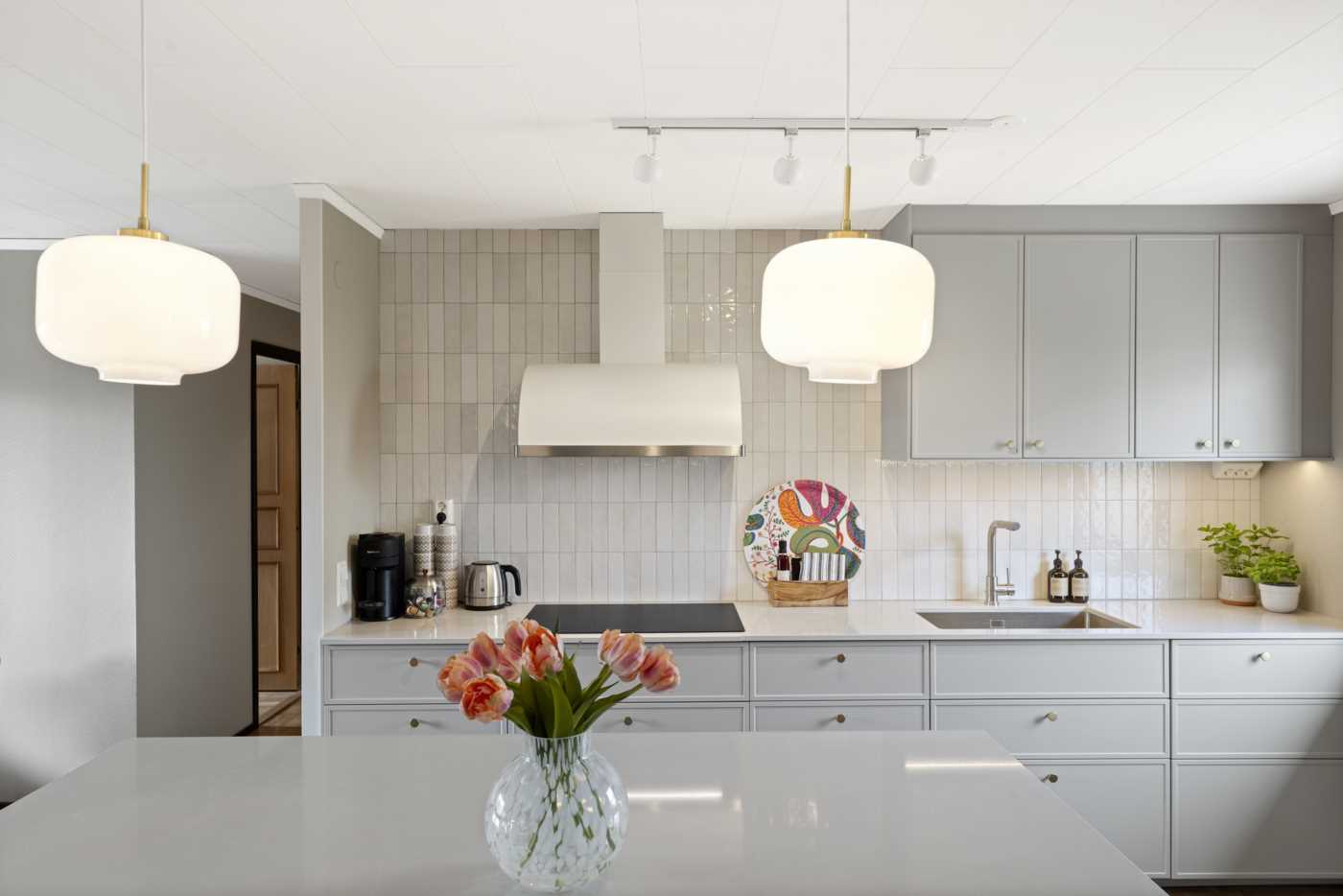 Stilfullt nyrenoverat kök