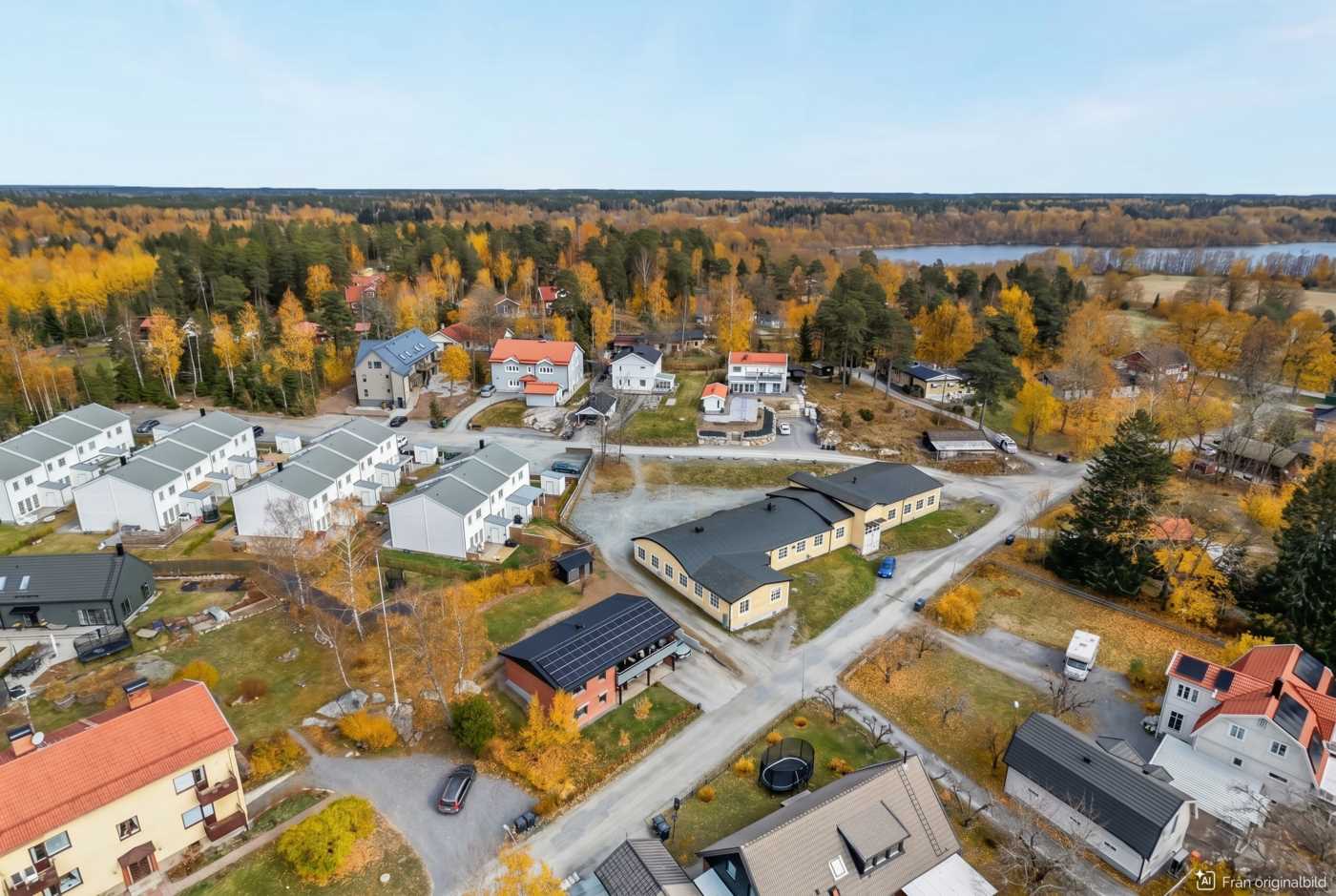 Genvägen 50 - AI rendering höstkänsla