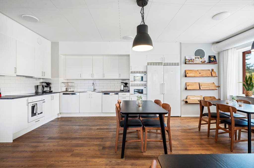 Kök i samlingslokalen  Moberg
