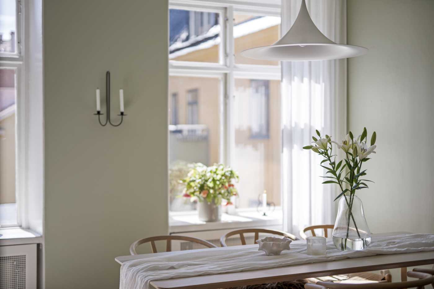 Vackra fönster i köket