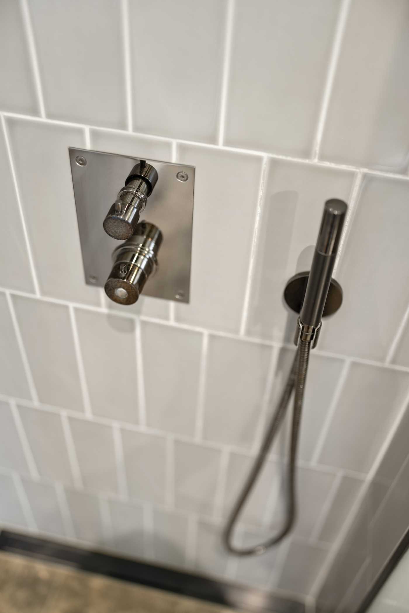 Inbyggd stilfull blandare från Tapwell  EVM071