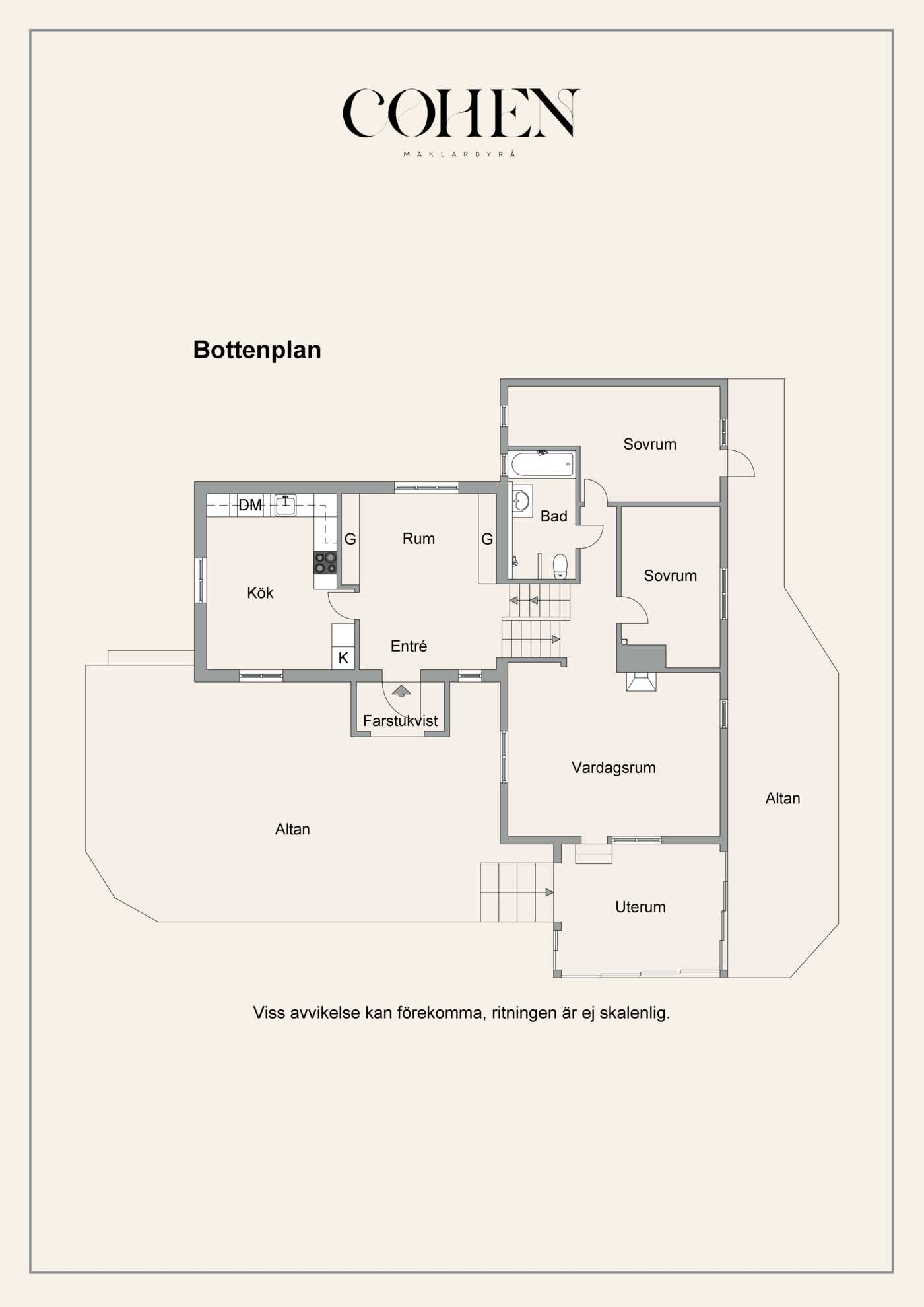 Planlösning - Entréplan