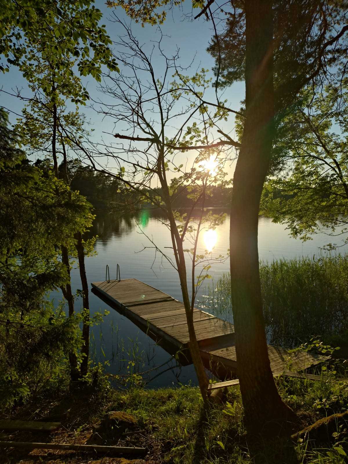 Säljarens egna bilder - Den ”egna” bryggan