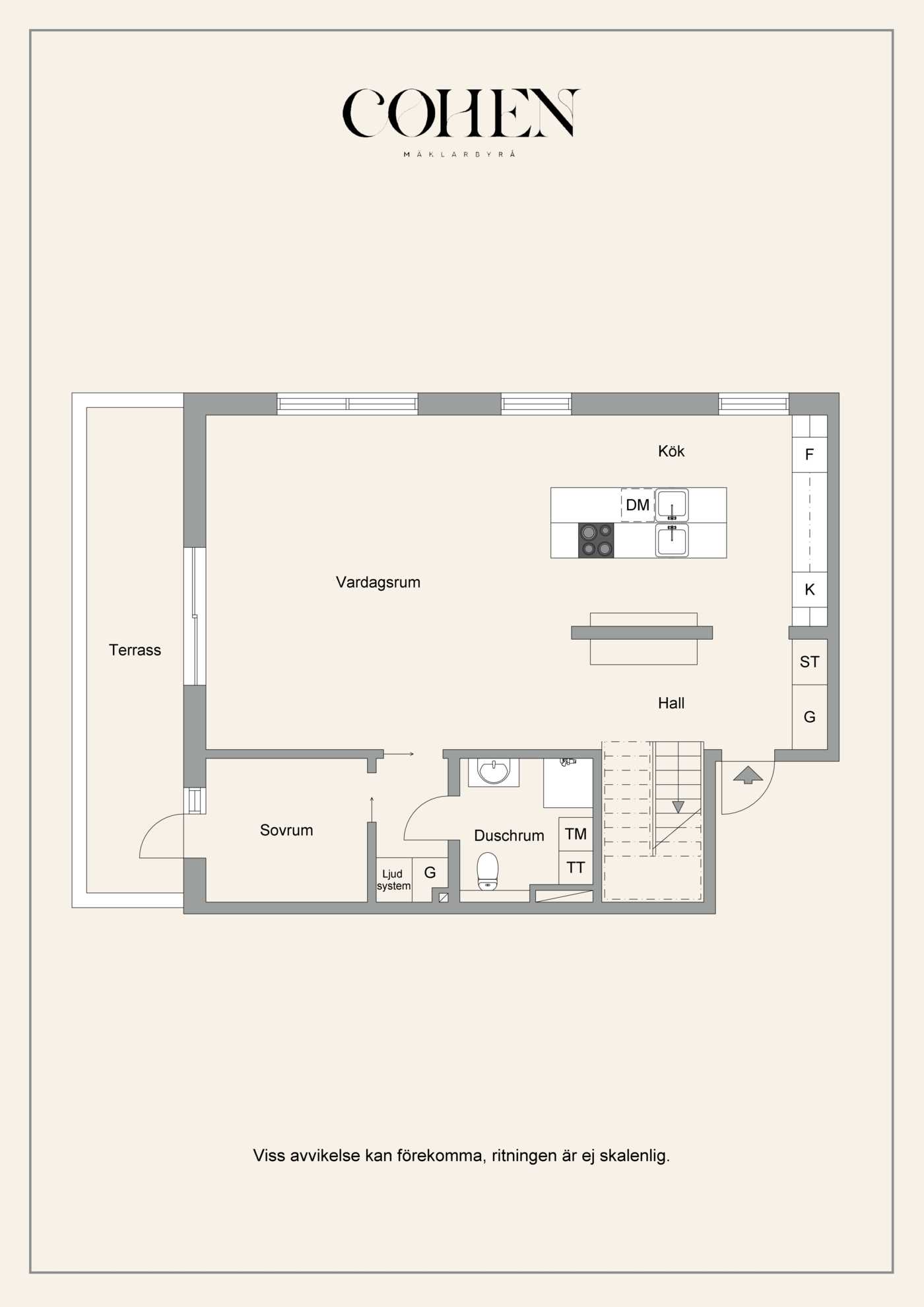 Planritning entréplan